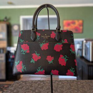 Kate Spade Madison Rose Toss Medium Satchel